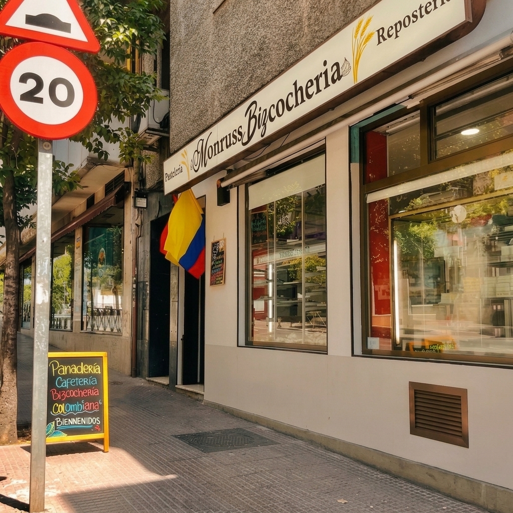 Fachada de Monruss Bizcochería